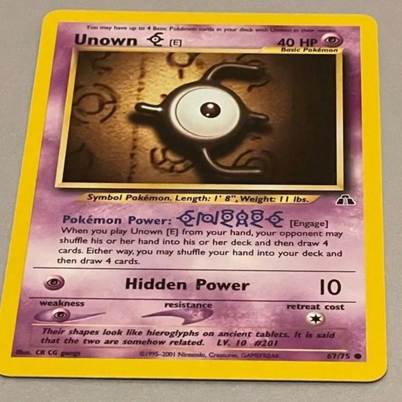 Pokémon Neo Discovery cards set of 8 with Uncommon Unown (48/75) card - Picture 16 of 16